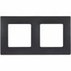 Abdeckplatte Legrand - Niloé 2V Anthrazit