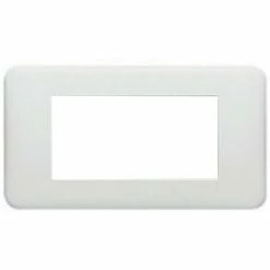 Legrand Platte Cross Serie 4 Plätze Weiß 680544