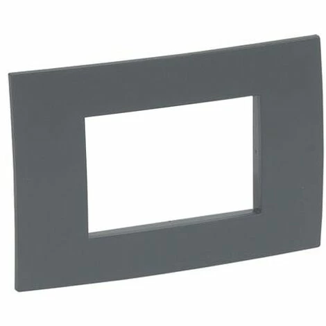 Platte Legrand Serie Vela Quadratisch 503 Farbe Anthrazit 682616 1 Platte Legrand Serie Vela Quadratisch 503 Farbe Anthrazit 682616
