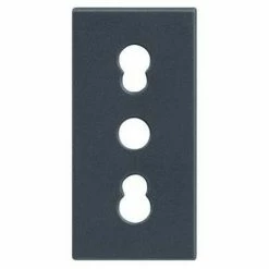 Legrand Vela Rosette Anthrazit Für Zweidrahtsteckdose 1 Modul 682911