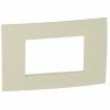 Legrand Platte Vela Quadratisch Elfenbeinfarben 3 Module 685800