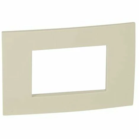 Legrand Platte Vela Quadratisch Elfenbeinfarben 3 Module 685800 1 Legrand Platte Vela Quadratisch Elfenbeinfarben 3 Module 685800