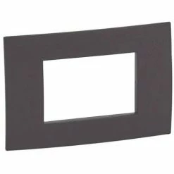 Legrand Platte Vela Quadratisch Kakao 3 Module 685805