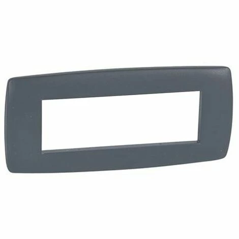 Legrand Vela Platte rund anthrazit 6 Module 685817 Legrand Vela Platte Rund Anthrazit 6 Module 685817 -LEGRAND SHOP 28566154 1