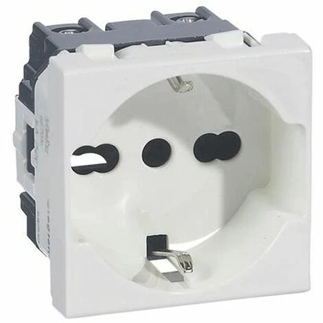 Legrand Vela Schuko 10/16A Zweiseitige Steckdose 687016 1 Legrand Vela Schuko 10/16A Zweiseitige Steckdose 687016