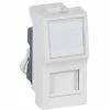 Buchse Legrand Vela Weiß RJ45 Internet Utp Cat.6 687085