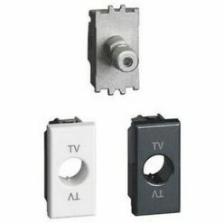 TV-Steckdose Legrand Vela Koaxial Direkt Einkreisig 681574