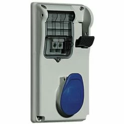 Steckdose Mit Verriegelung Legrand Tempra Compact 2P+E 2X16A+E 230V IP44 057304