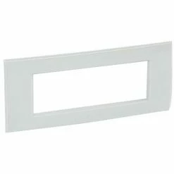 Legrand Vela Quadratische Platte Wasser Grau 6 Module 685723