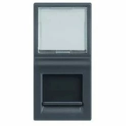 RJ45 Datenbuchse Legrand Dark Web Werkzeuglos UTP Cat5E 683033