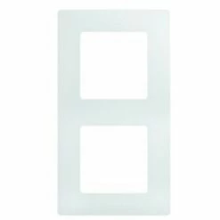 LEGRAND Niloe Rahmen 2-fach Für Horiz. U. Vert. Montage Ultraweiß