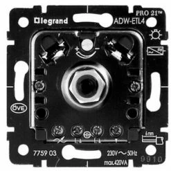 LEGRAND Dreh Dimmer 230V/50Hz Druck-/Wechseldimmer 1000VA Einsatz