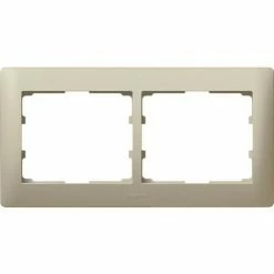 Legrand RAHMEN 2-FACH HORIZONTAL TITAN (771402 GALEA TI)