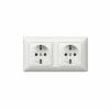 LEGRAND Schuko Steckdose Volle Platte 2-fach Horizontal CREO Ultraws