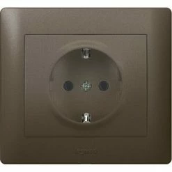 LEGRAND Schuko Steckdose Mit Steckklemmen Galea Dark Bronze