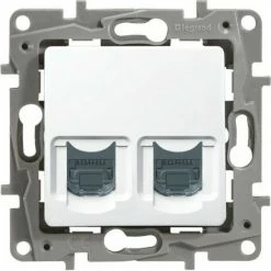 Legrand 2XRJ45-DOSE K6STP O.SPRK UW (664776 NILOE)