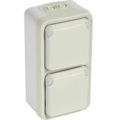 Legrand FR-SSTD 2-FACH VERTIKAL AP WS (069774 PLEXO IP55)