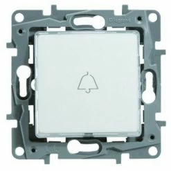 LEGRAND Niloe Taster Schließer Beleu.inkl.LED Beschriftung Ultraweiß