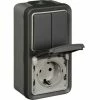 Legrand FR-SSTD+DOPPEL-WWS AP GR. IP44 (PLEXO 55 IK07 069747)