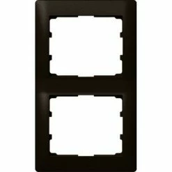 Legrand RAHMEN 2-F. DARK BRONZE VERTI. (771206 GALEA DB)