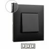 3-Element-Rahmen VALENA NEXT Dark LEGRAND 741053