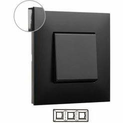 3-Element-Rahmen VALENA NEXT Dark LEGRAND 741053