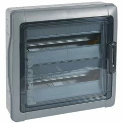 Plexo³ IP 65 Ik 09 Wasserdichte Modulare Box 2 Reihen Mit 18 LEGRAND 601836 Modulen