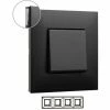 Rahmen 4 Elemente VALENA NEXT Dark LEGRAND 741054