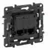 Telefon- Und Computer-Basis RJ 45 Niloé Step Cat.6 UTP Double LEGRAND 864043
