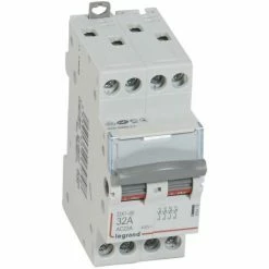 Lasttrennschalter DX³-IS 4P 400 V 32 A 2 Module. LEGRAND 406479