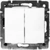 Doppelschalter VALENA Weiß LEGRAND 774405