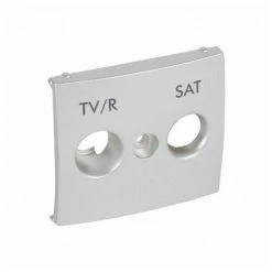 Cover TV / R-Sat VALENA Aluminium LEGRAND 770186