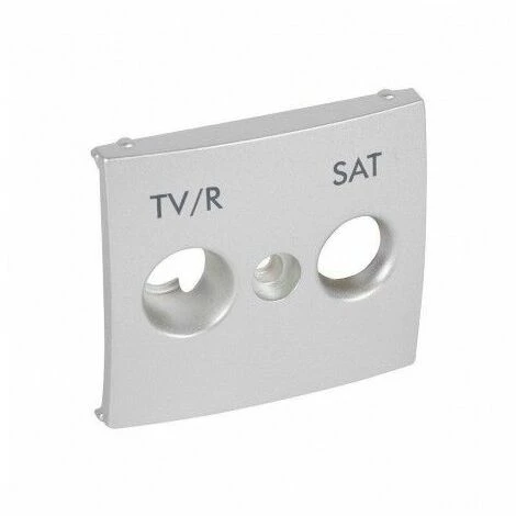 Cover TV / R-Sat VALENA Aluminium LEGRAND 770186 Cover TV / R-Sat VALENA Aluminium LEGRAND 770186 -LEGRAND SHOP 50810953 1