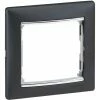 Rahmen 1 Element VALENA Schwarz Silber LEGRAND 770391