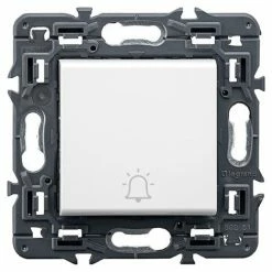 Klingeltaste VALENA NEXT 1P 6A Weiß LEGRAND 741258