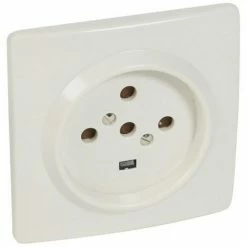 LEGRAND 055457 | Basis 4P + TT 20A 380V ALVEOLO-Schutz 95x95