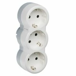 LEGRAND 050656 | 3x2P + T Einziehbarer Horizontaler Adapter