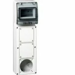 LEGRAND 057707 | Sockel 4 Module Für 3 Steckdosen 16A