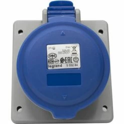 LEGRAND 555284 | Vierkantsteckdose 32A 2P + TT 250V IP44