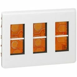 LEGRAND 078873L | Mosaik-Einbau-Arbeitsplatzbox Für 3x4 Module, Weiß