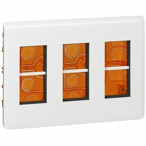 LEGRAND 078873L | Mosaik-Einbau-Arbeitsplatzbox Für 3x4 Module, Weiß 1 LEGRAND 078873L | Mosaik-Einbau-Arbeitsplatzbox Für 3x4 Module, Weiß