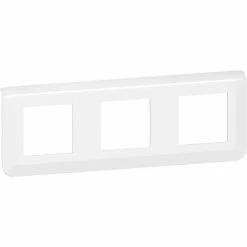 LEGRAND 277806L | Mosaik-Abdeckplatte 3x2 Horizontale Module, Weiß