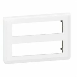 LEGRAND 078837L | 2x8 Module Mosaik-Abdeckplatte, Weiß