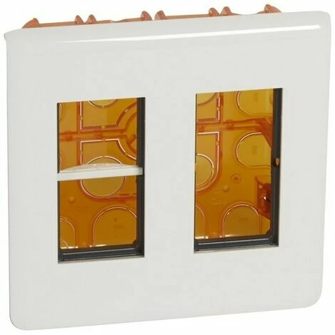 LEGRAND 078872L | Mosaik-Einbau-Arbeitsplatzbox Für 2x4 Module, Weiß 1 LEGRAND 078872L | Mosaik-Einbau-Arbeitsplatzbox Für 2x4 Module, Weiß