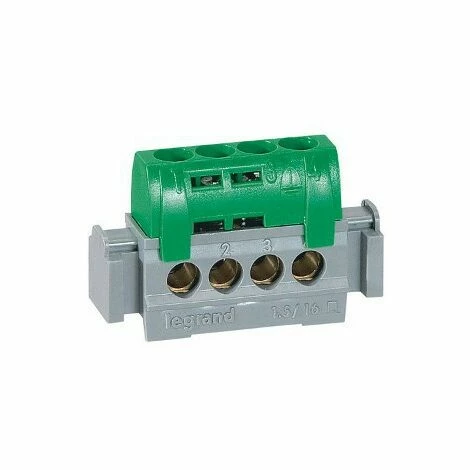 Klemmenleisten Für Elektrische Schalttafeln: 5 Klemmen Für Neutralleiter LEGRAND 1 Klemmenleisten Für Elektrische Schalttafeln: 5 Klemmen Für Neutralleiter LEGRAND