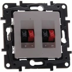 Legrand 448396670 flexiblem Lautsprecher Doppel Rollladen Weiß