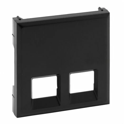 Doppelschlüssel Für Telefon- Und Computer-Basen RJ 45 Mattschwarz Niloé Step LEGRAND 864543 1 Doppelschlüssel Für Telefon- Und Computer-Basen RJ 45 Mattschwarz Niloé Step LEGRAND 864543