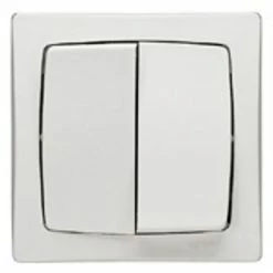 Oteo Wechseln Zwei Dual Richtungen Legrand - White