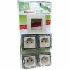 Legrand 448399002 Promo Steckdose + T Rollladen Creme 4 x