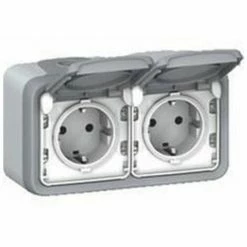 LEGRAND 069702 PLEXUS | 2P + TT Horizontaler Doppelmechanismus